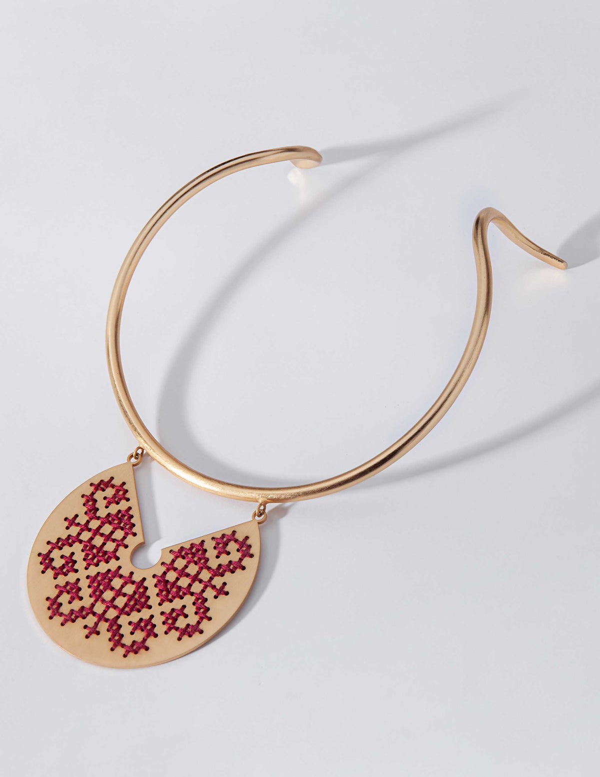 Snake Goddess Gold Necklace - CHARALAMPIA