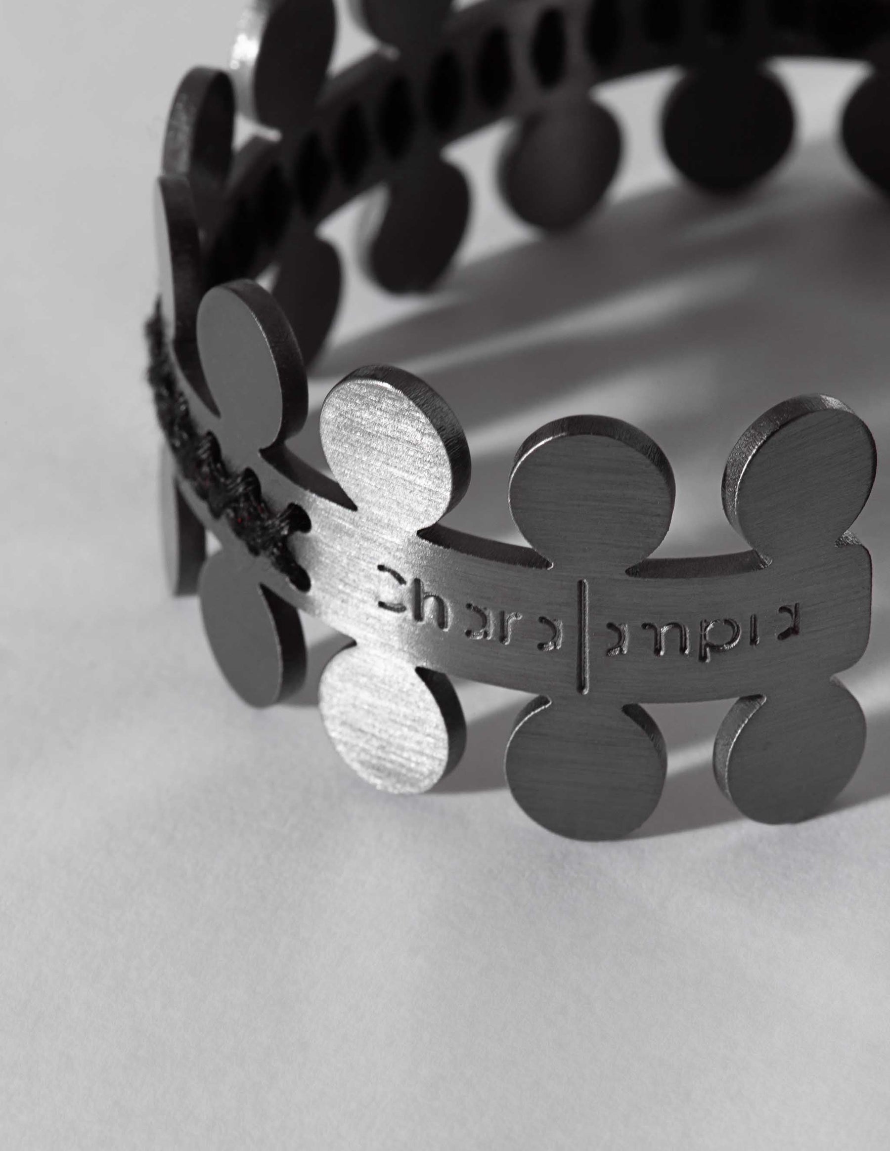 Antiope Black Bracelet CHARALAMPIA