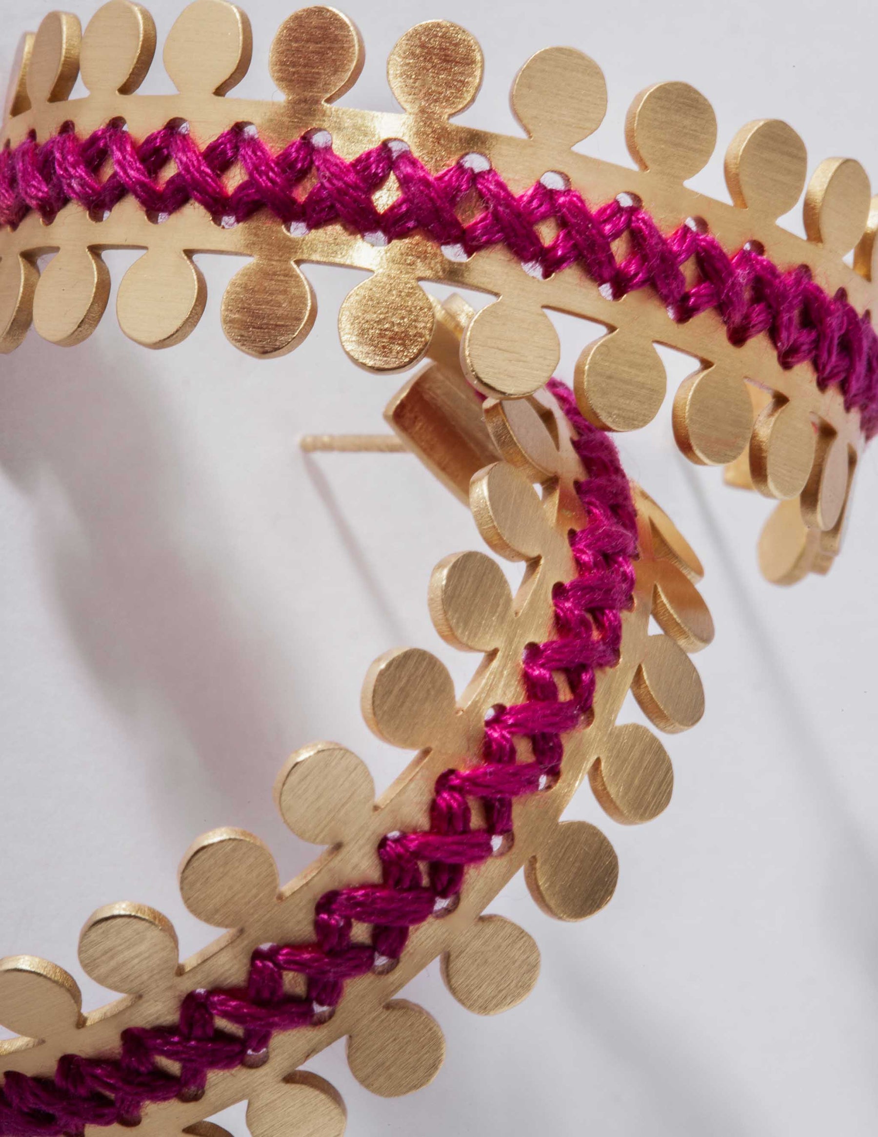 Antiope Gold Hoop Earrings CHARALAMPIA