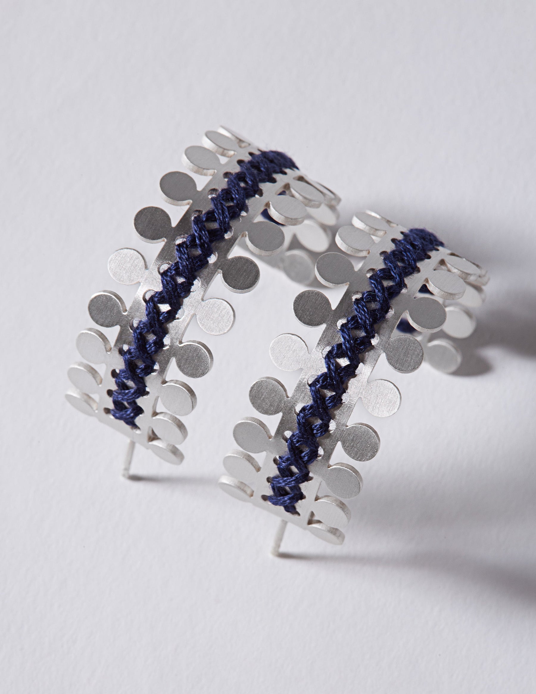 Antiope Silver Hoop Earrings CHARALAMPIA