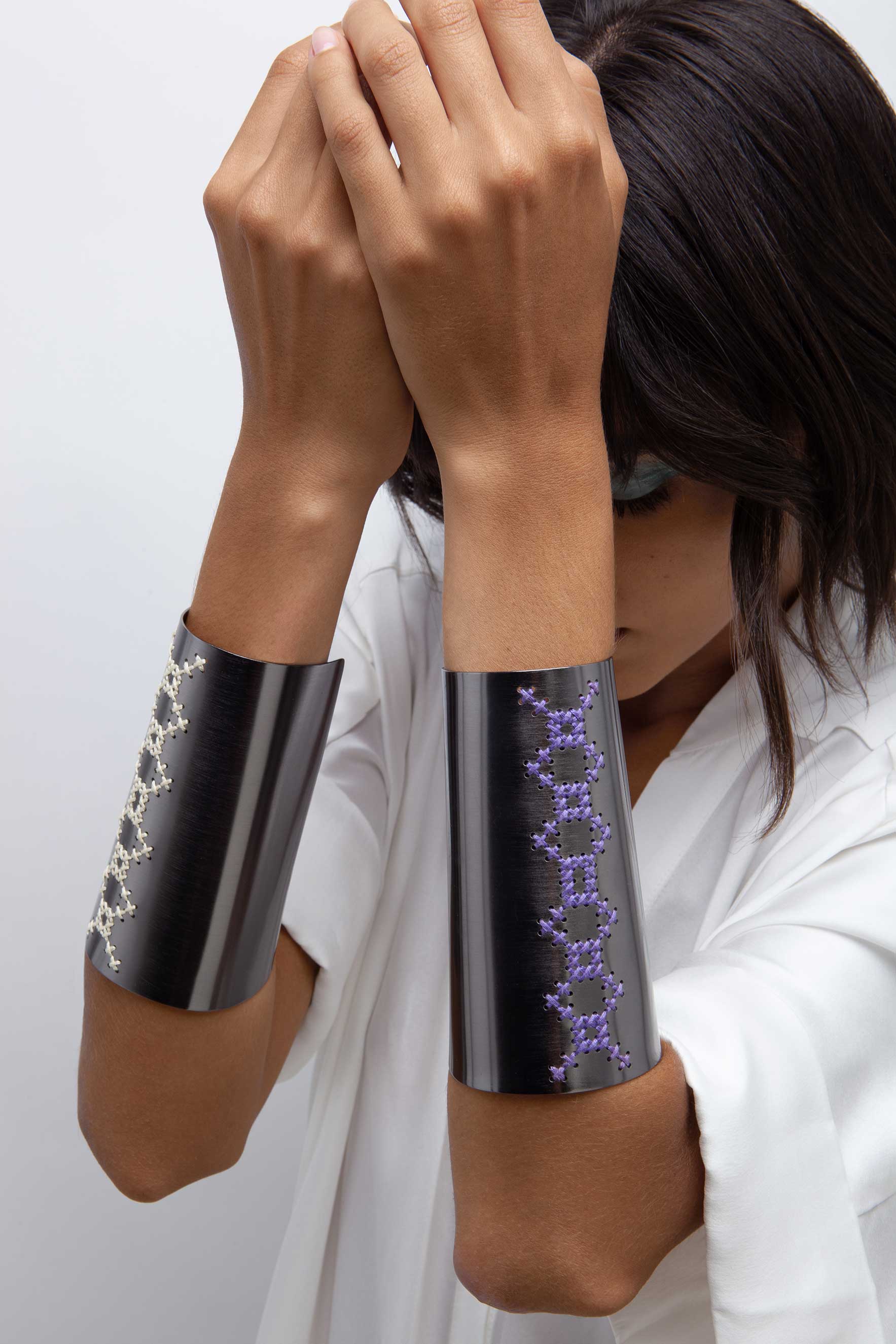 Apladia Sleeve Black Cuff CHARALAMPIA