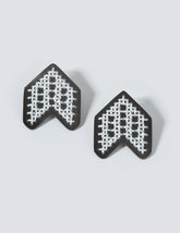 Arrow Black Earrings CHARALAMPIA