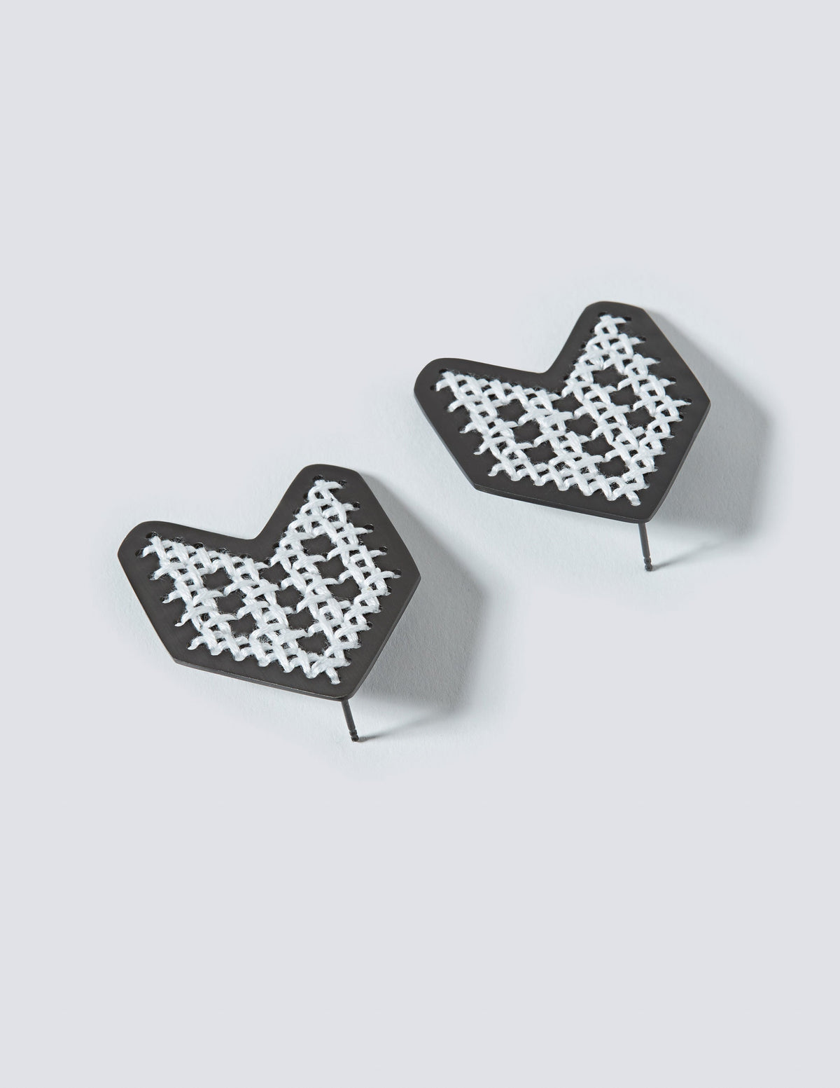 Arrow Black Earrings CHARALAMPIA