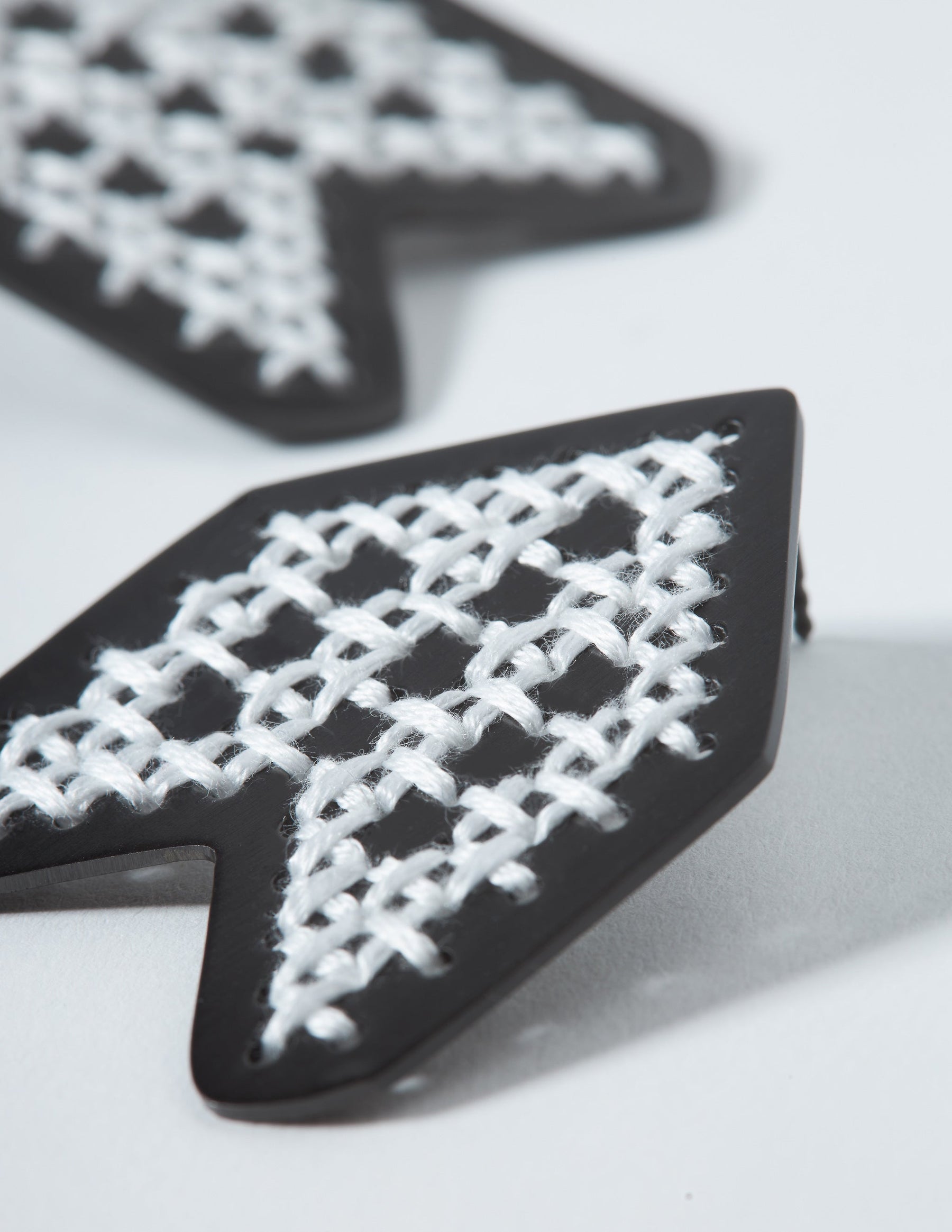 Arrow Black Earrings CHARALAMPIA