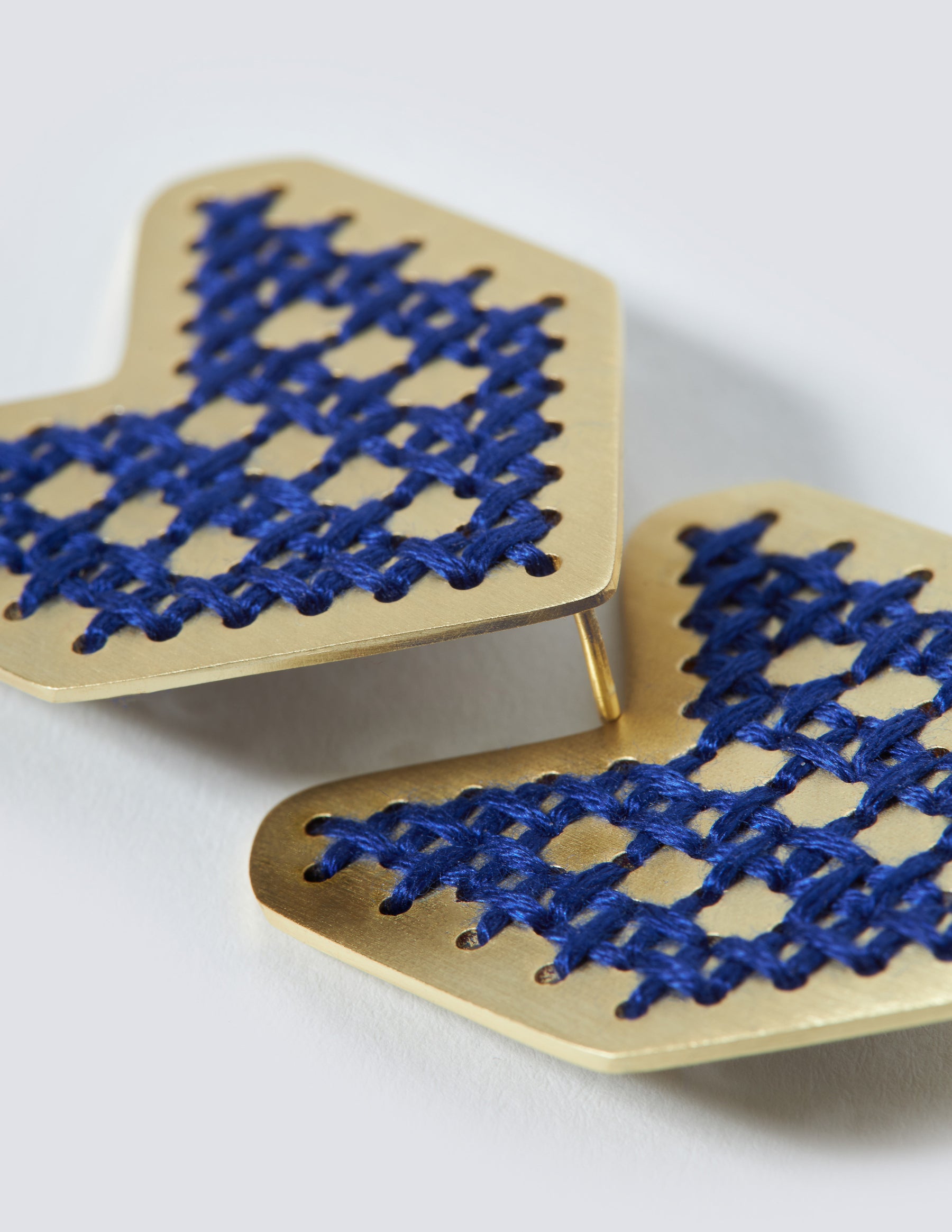 Arrow Gold Earrings - CHARALAMPIA