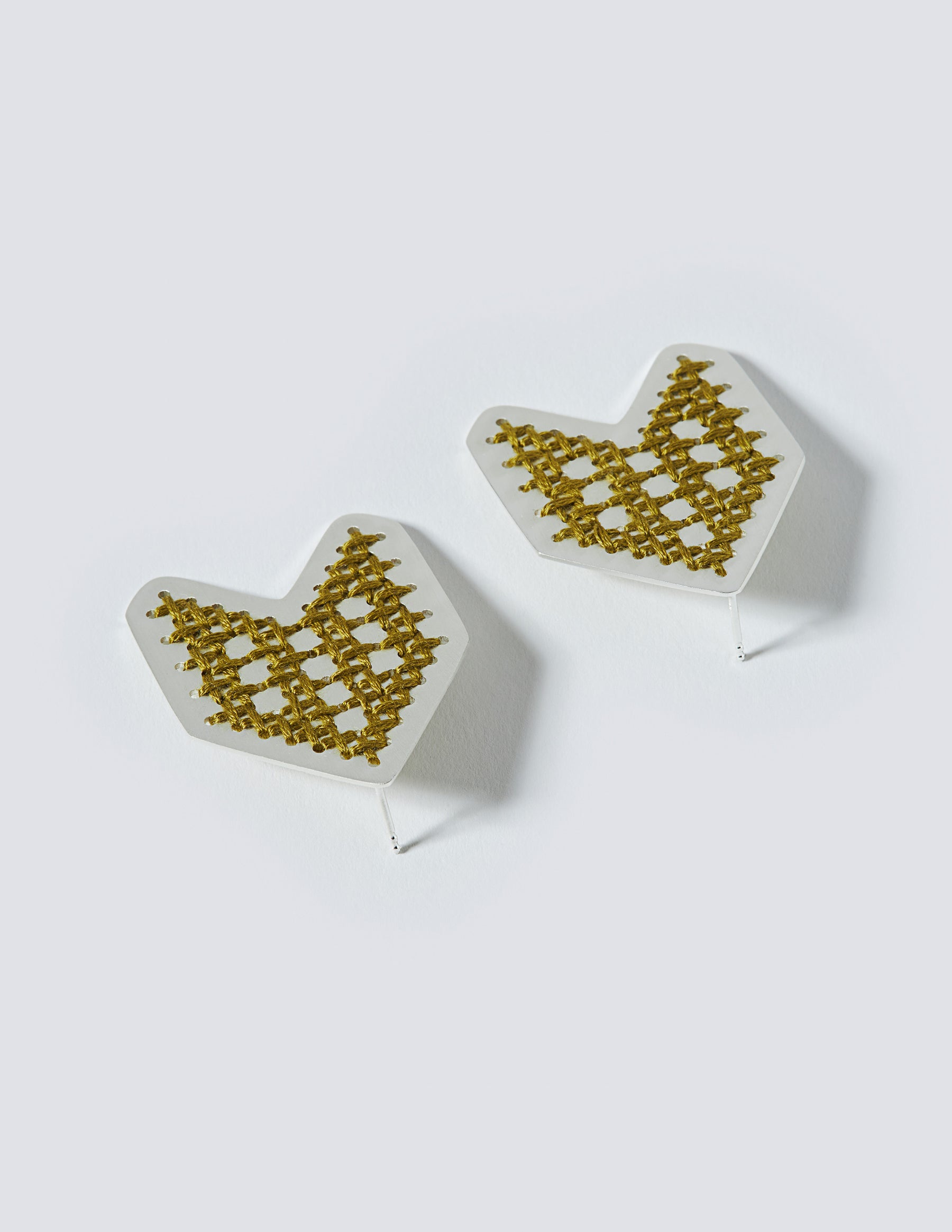 Arrow Silver Earrings - CHARALAMPIA