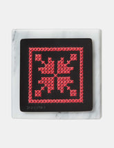 Flower Black Paperweight - CHARALAMPIA