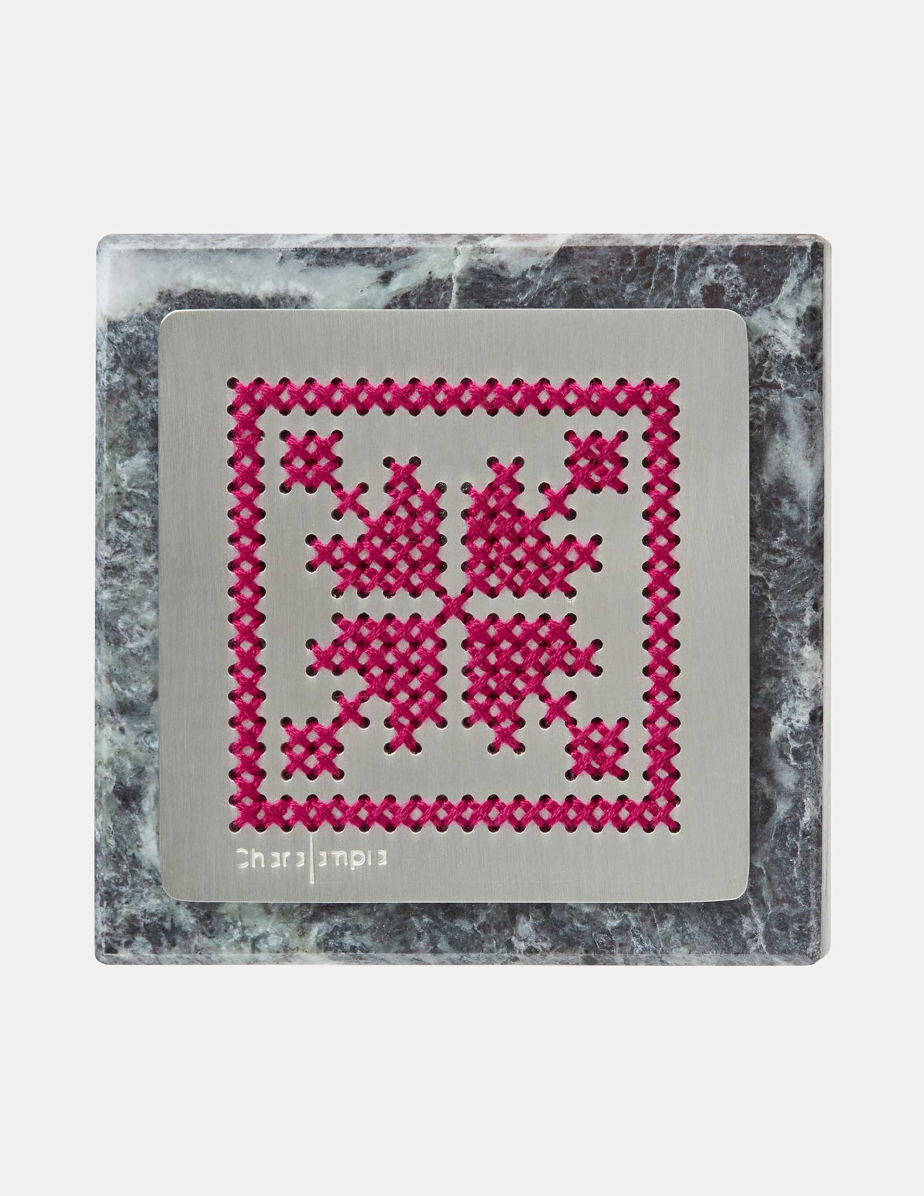 Flower Silver Paperweight - CHARALAMPIA