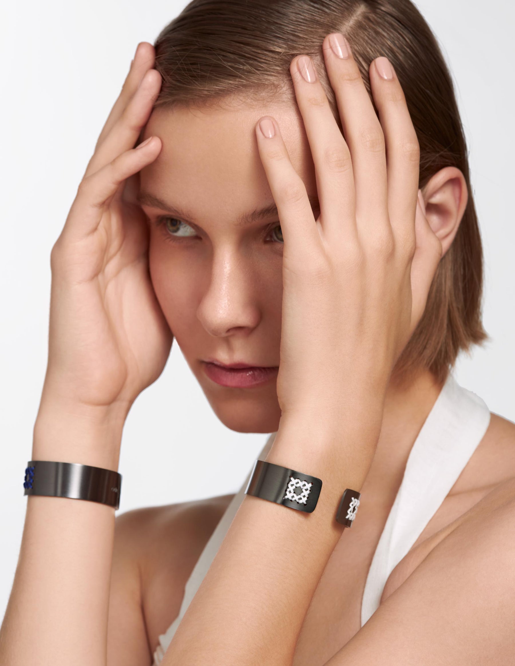 Fry Black Bracelet - CHARALAMPIA