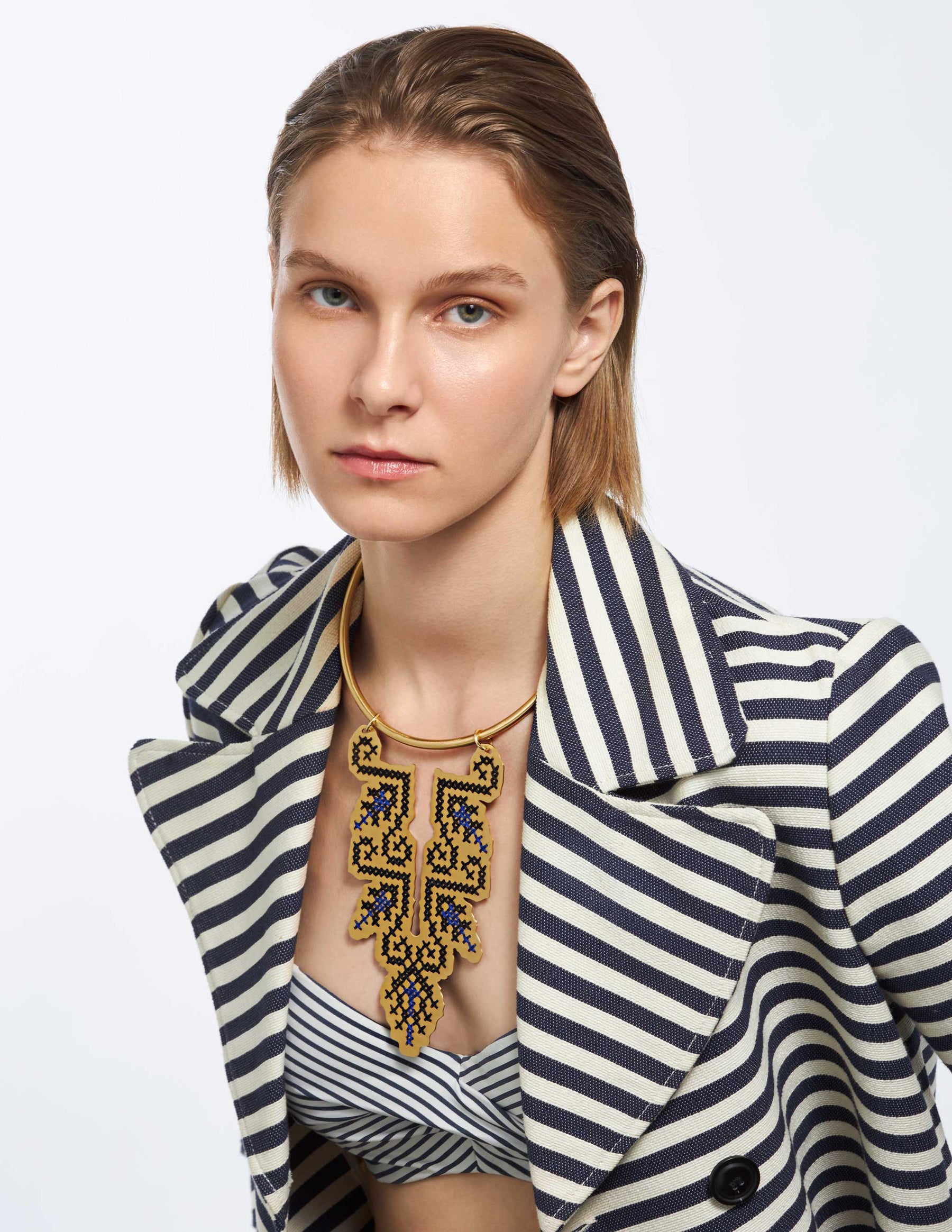 Gaea Gold Necklace - CHARALAMPIA