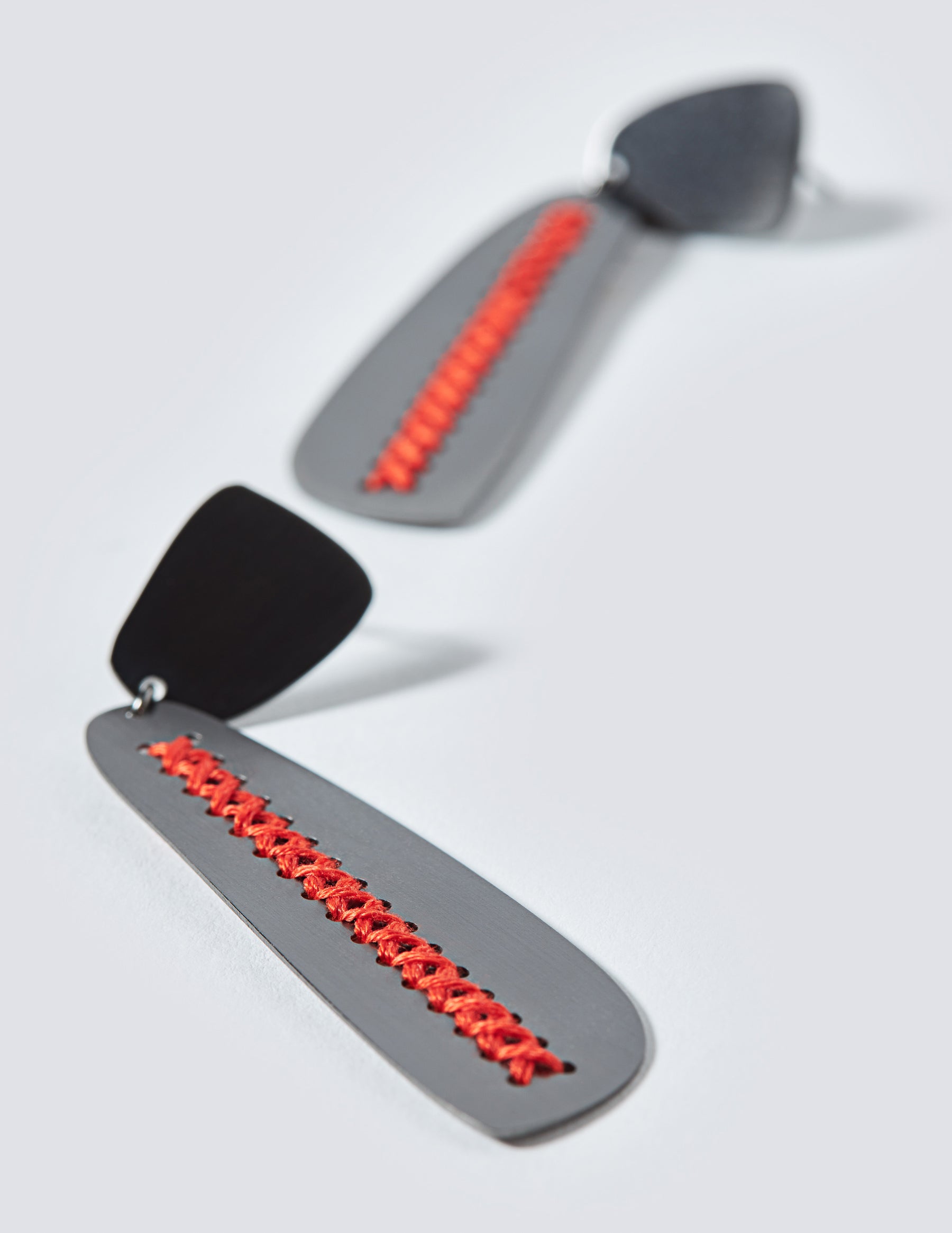 Hera Black Earrings - CHARALAMPIA