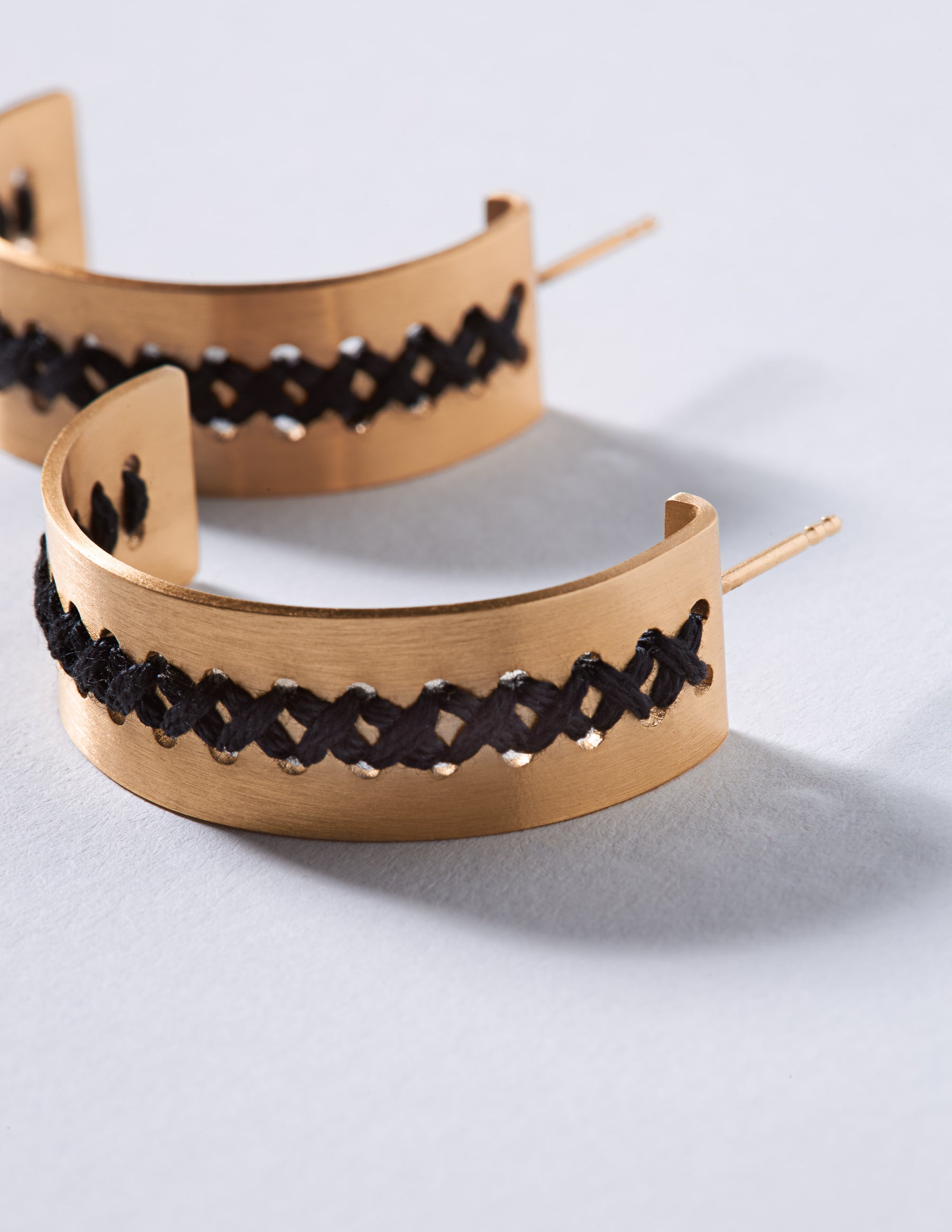 Hera Gold Hoop Earrings - CHARALAMPIA