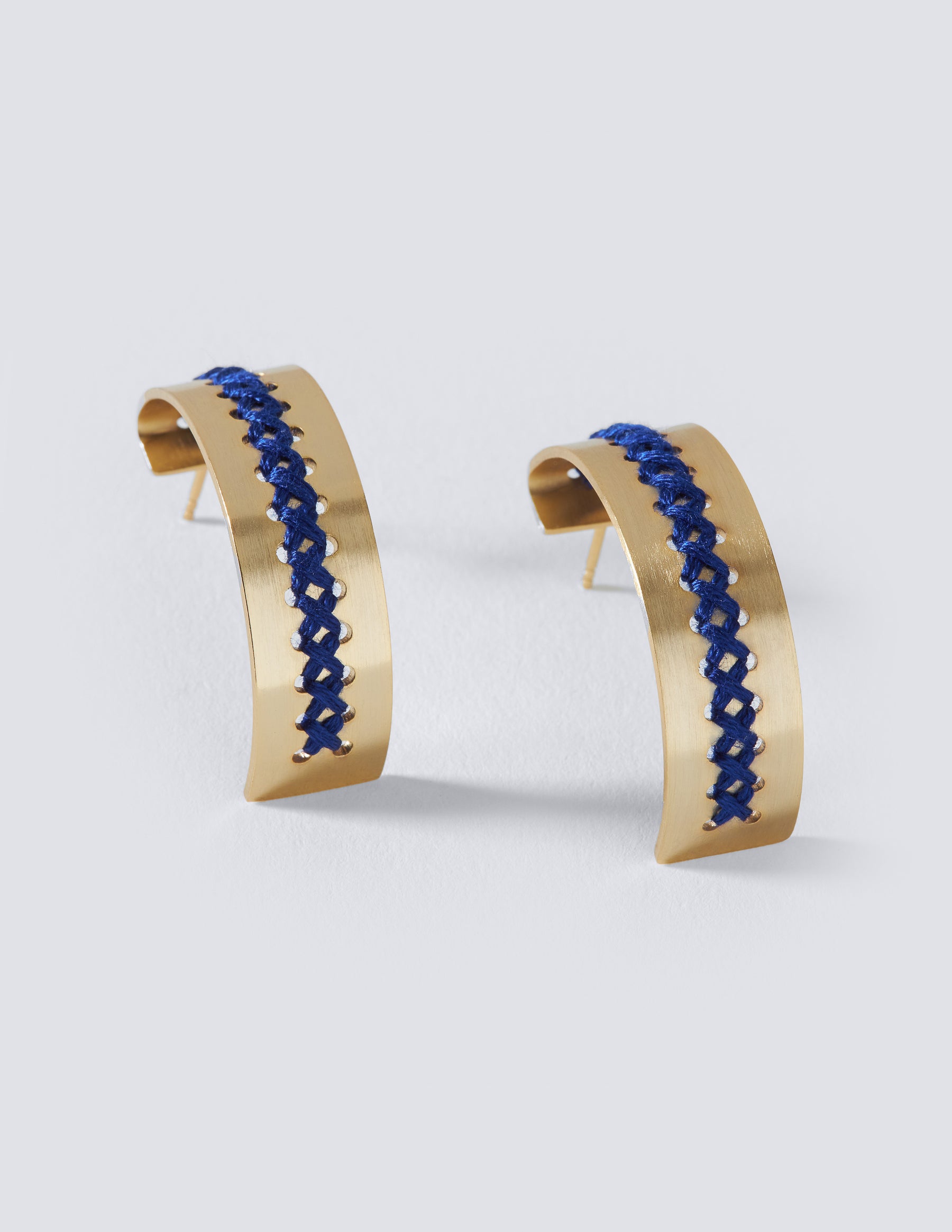 Hera Gold Hoop Earrings - CHARALAMPIA