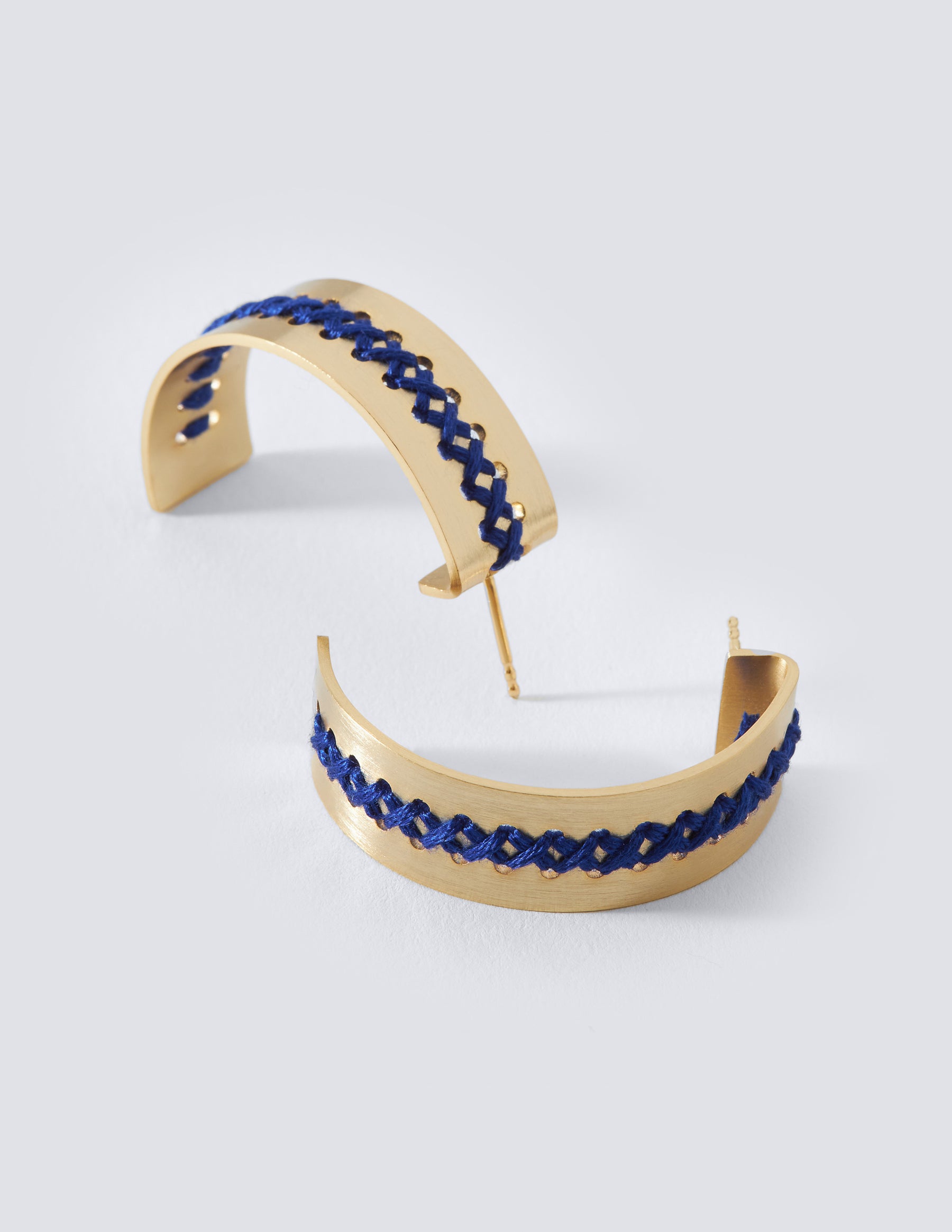 Hera Gold Hoop Earrings - CHARALAMPIA