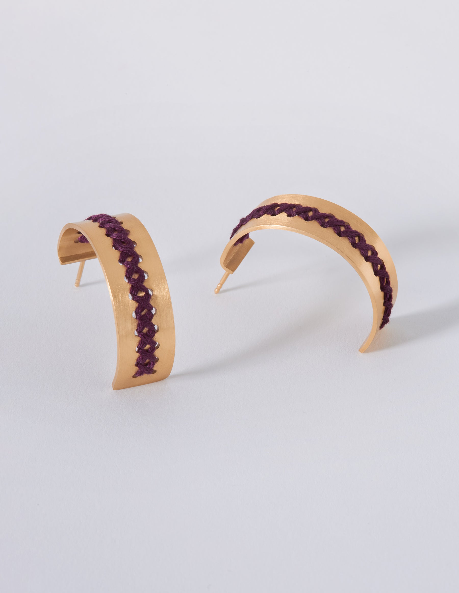 Hera Gold Hoop Earrings - CHARALAMPIA