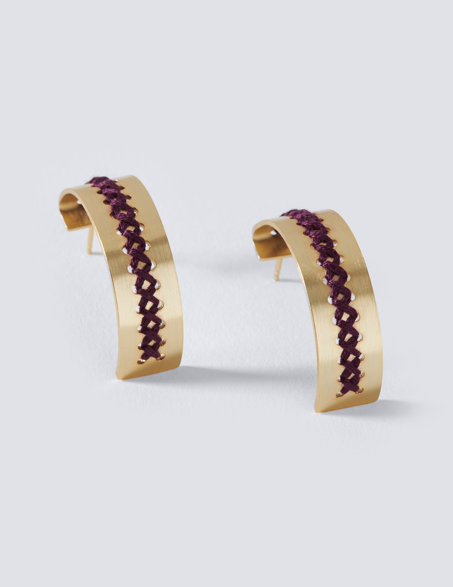 Hera Gold Hoop Earrings - CHARALAMPIA