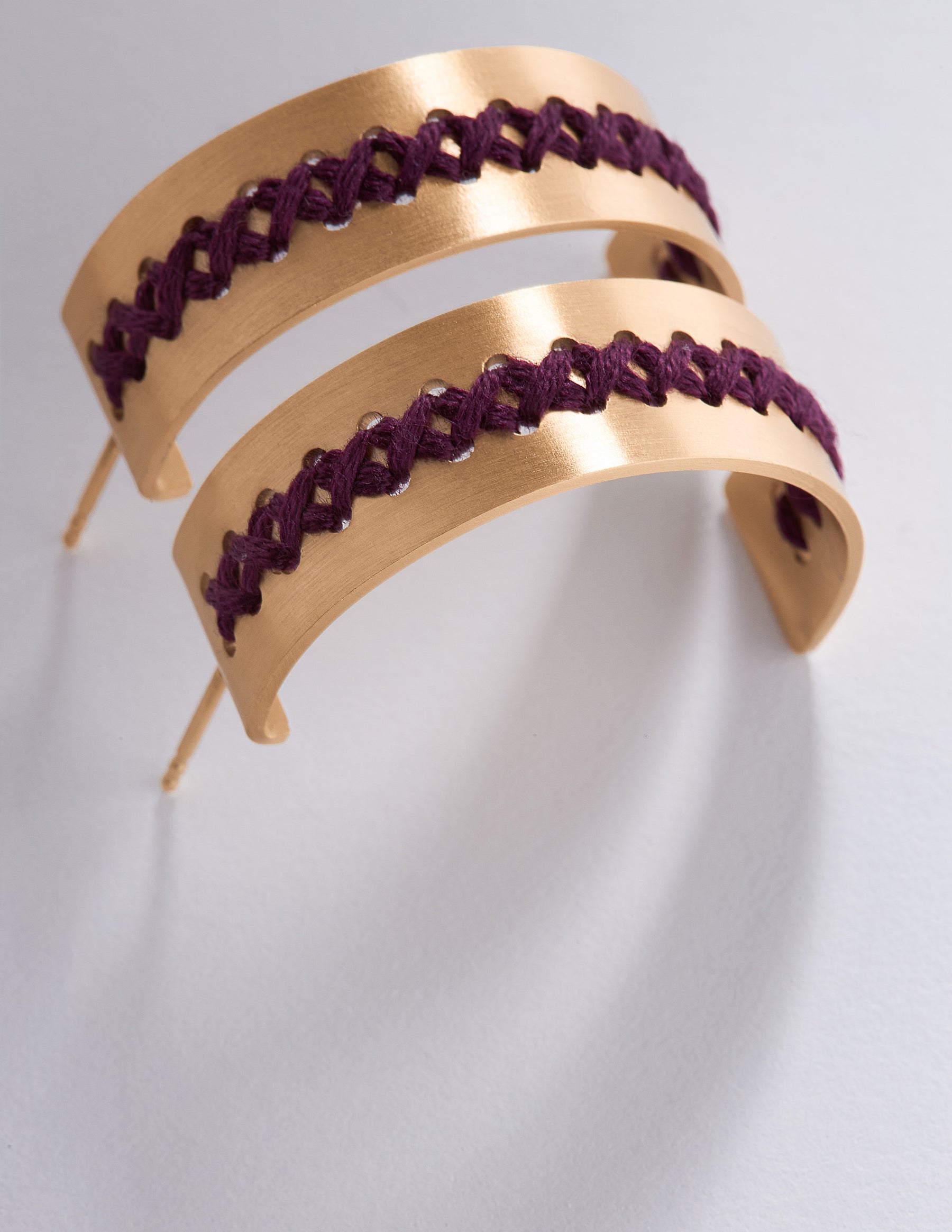 Hera Gold Hoop Earrings - CHARALAMPIA