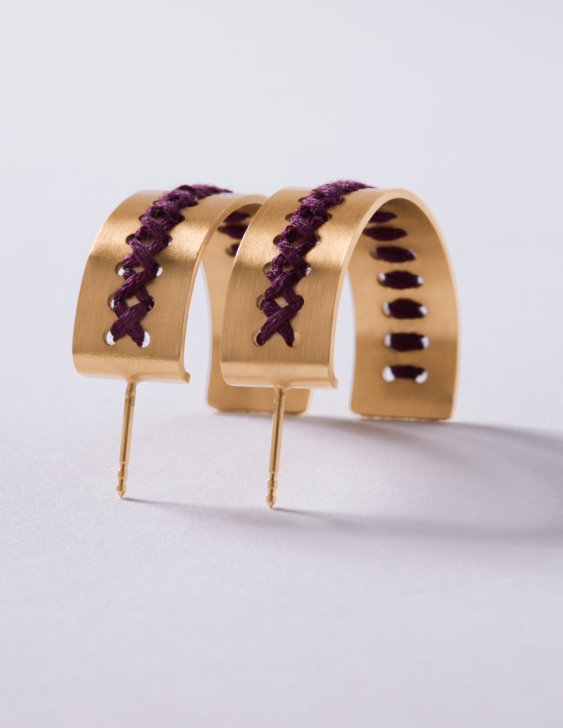 Hera Gold Hoop Earrings - CHARALAMPIA