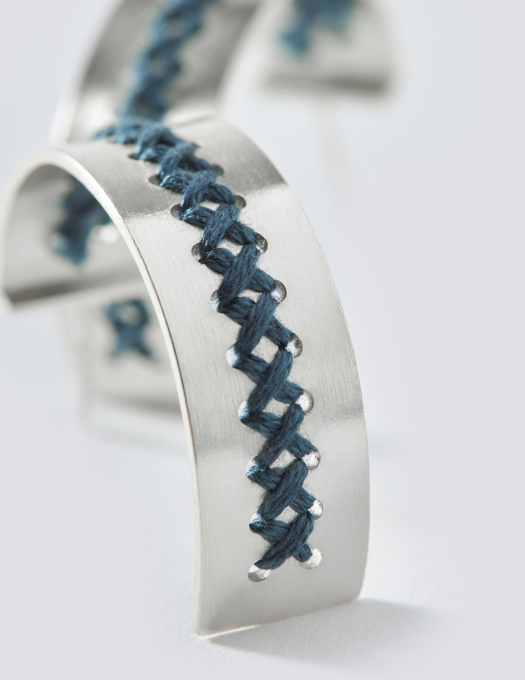 Hera Silver Hoop Earrings - CHARALAMPIA