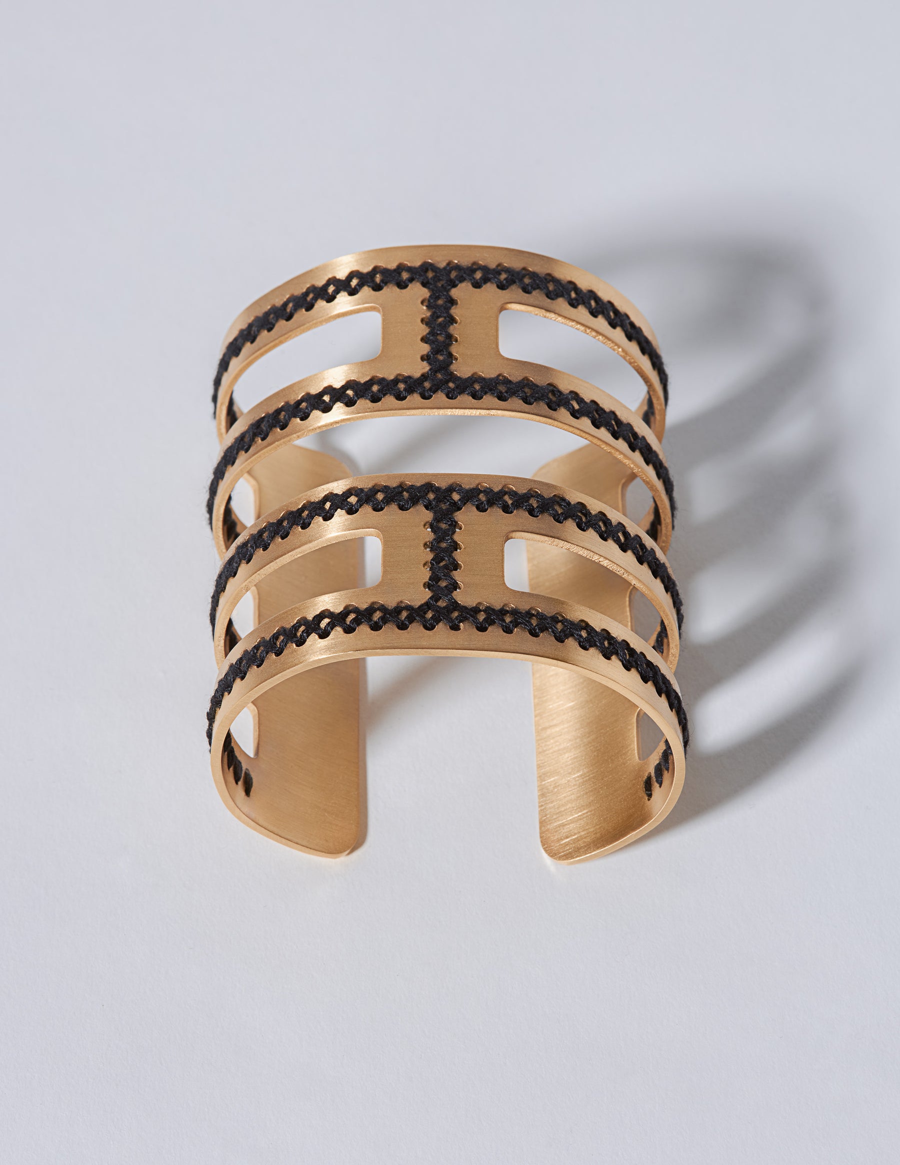 Labyrinth Gold Cuff - CHARALAMPIA