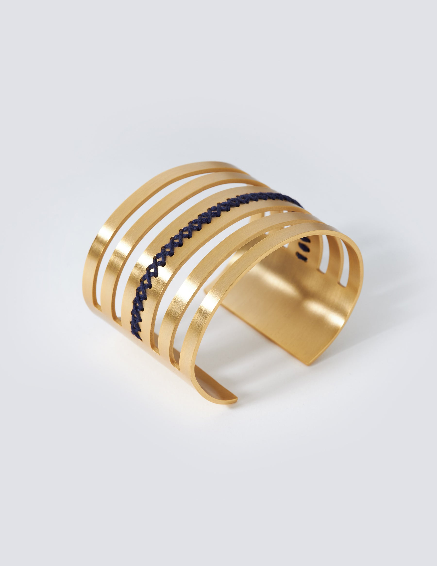 Leda Gold Cuff - CHARALAMPIA