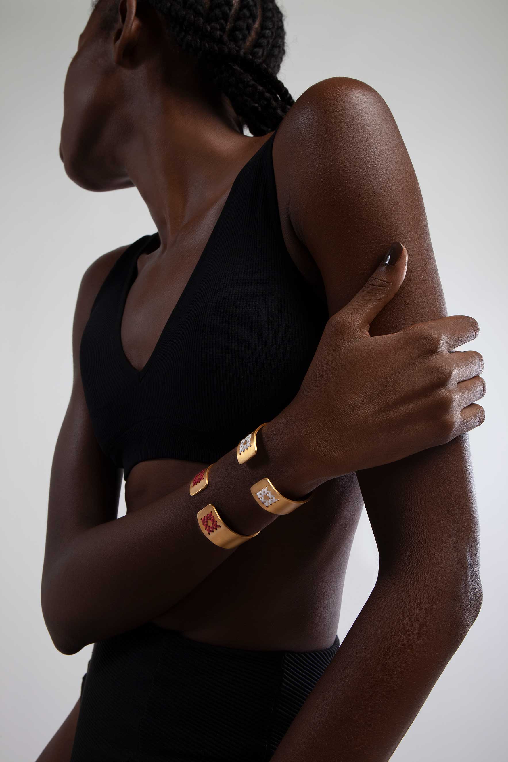 Fry Gold Bracelet - CHARALAMPIA