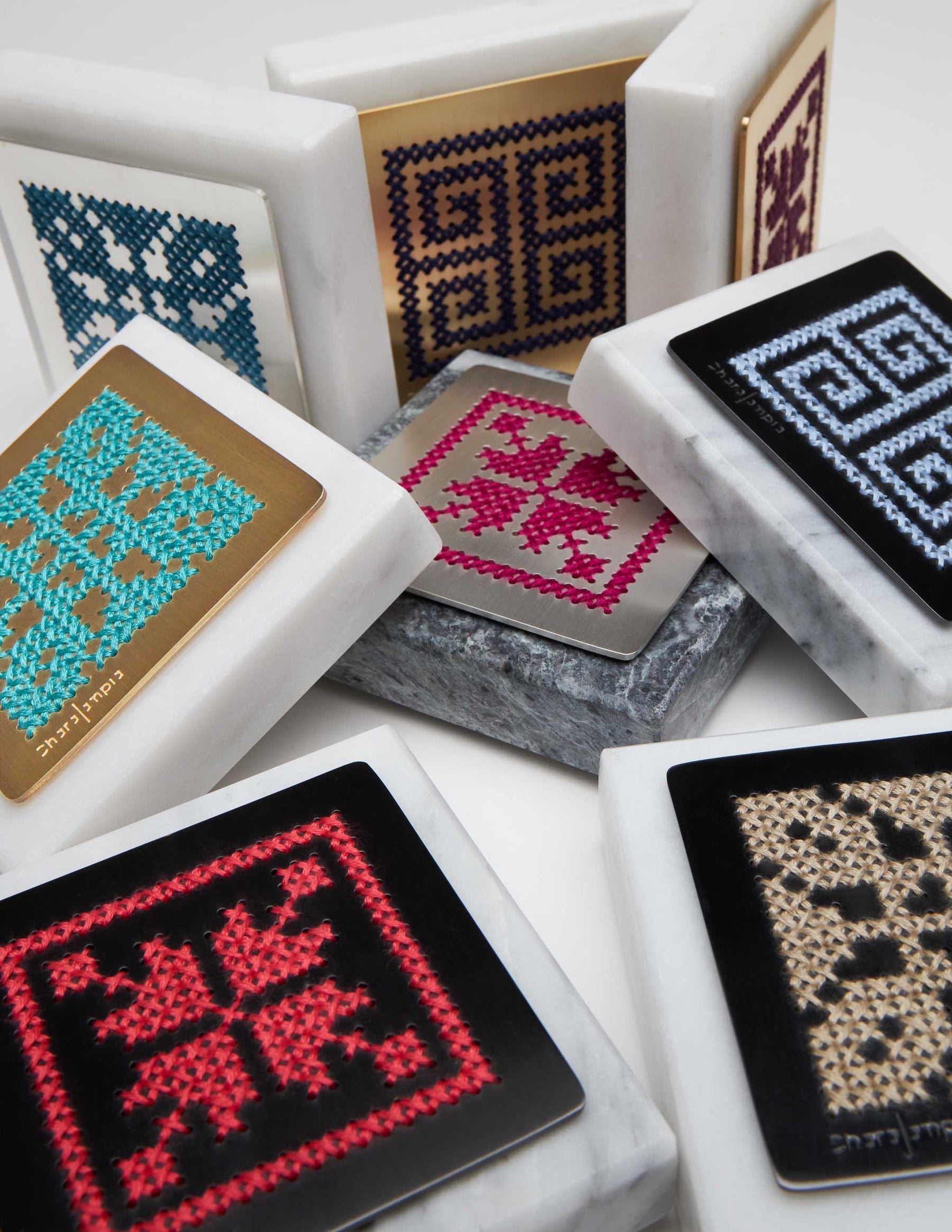 Lace Black Paperweight - CHARALAMPIA