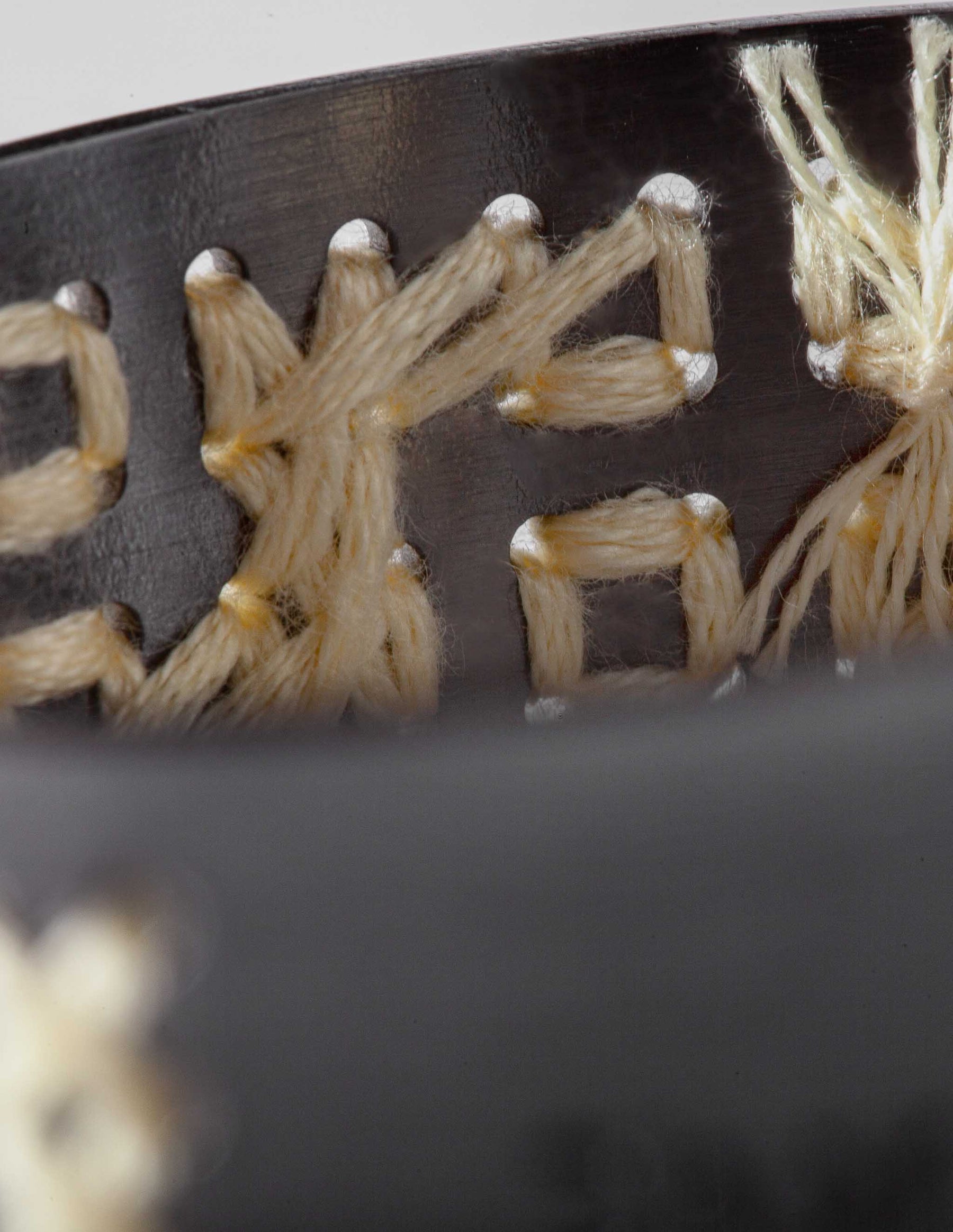 Rattan Black Bracelet - CHARALAMPIA