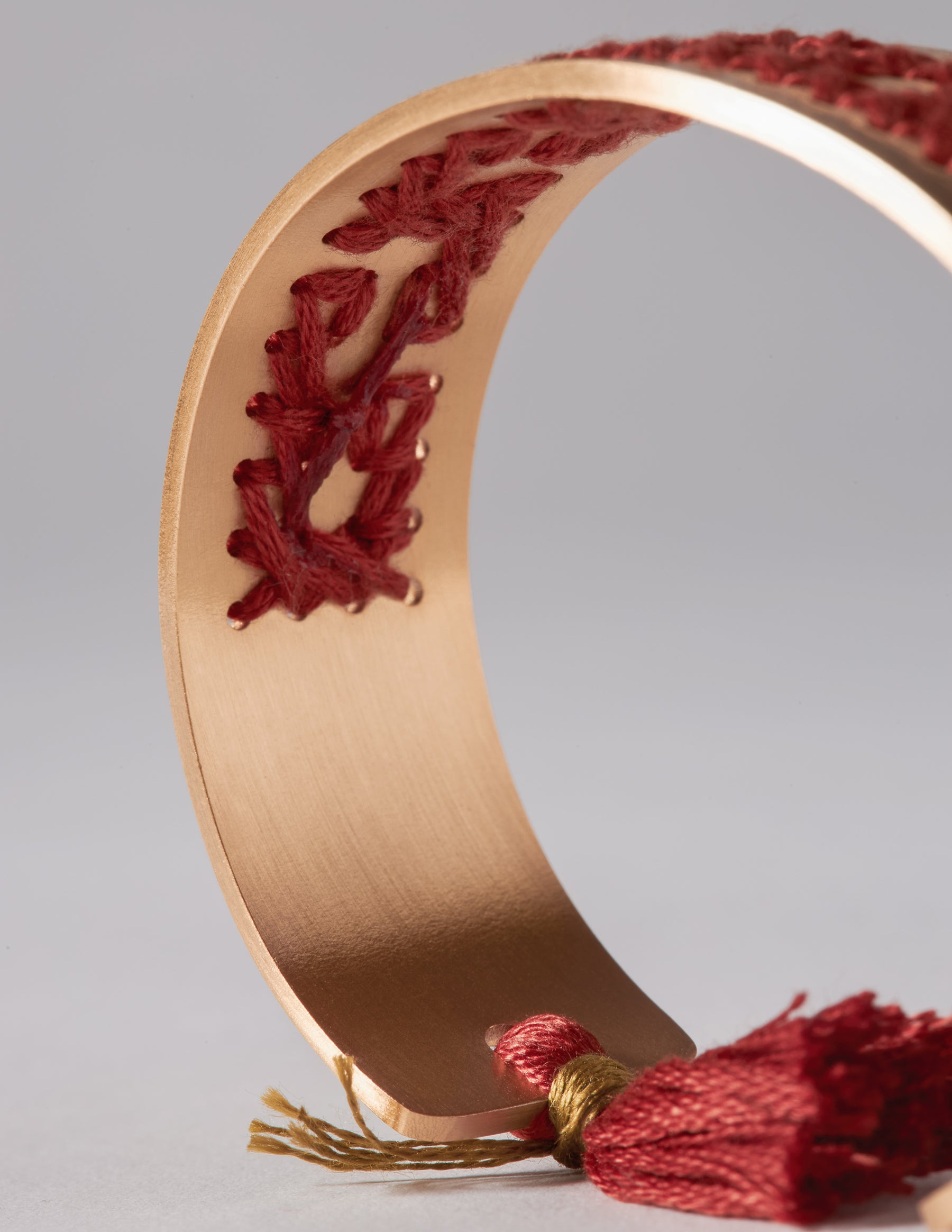 Rattan Gold Bracelet - CHARALAMPIA