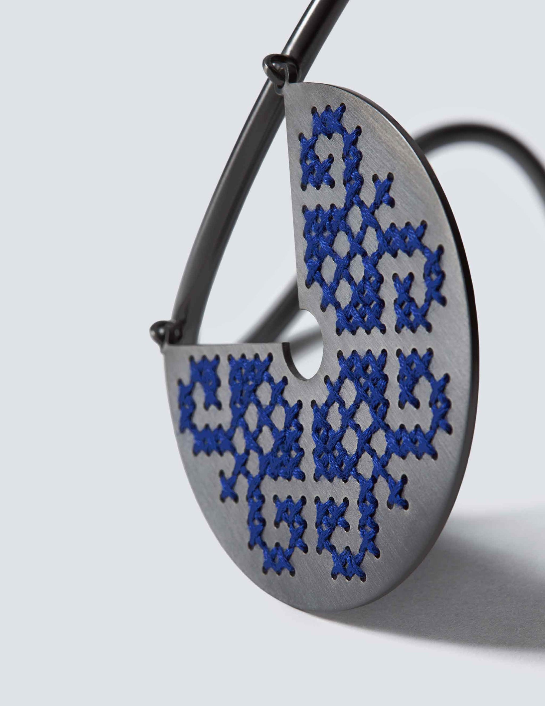 Snake Goddess Black Necklace - CHARALAMPIA