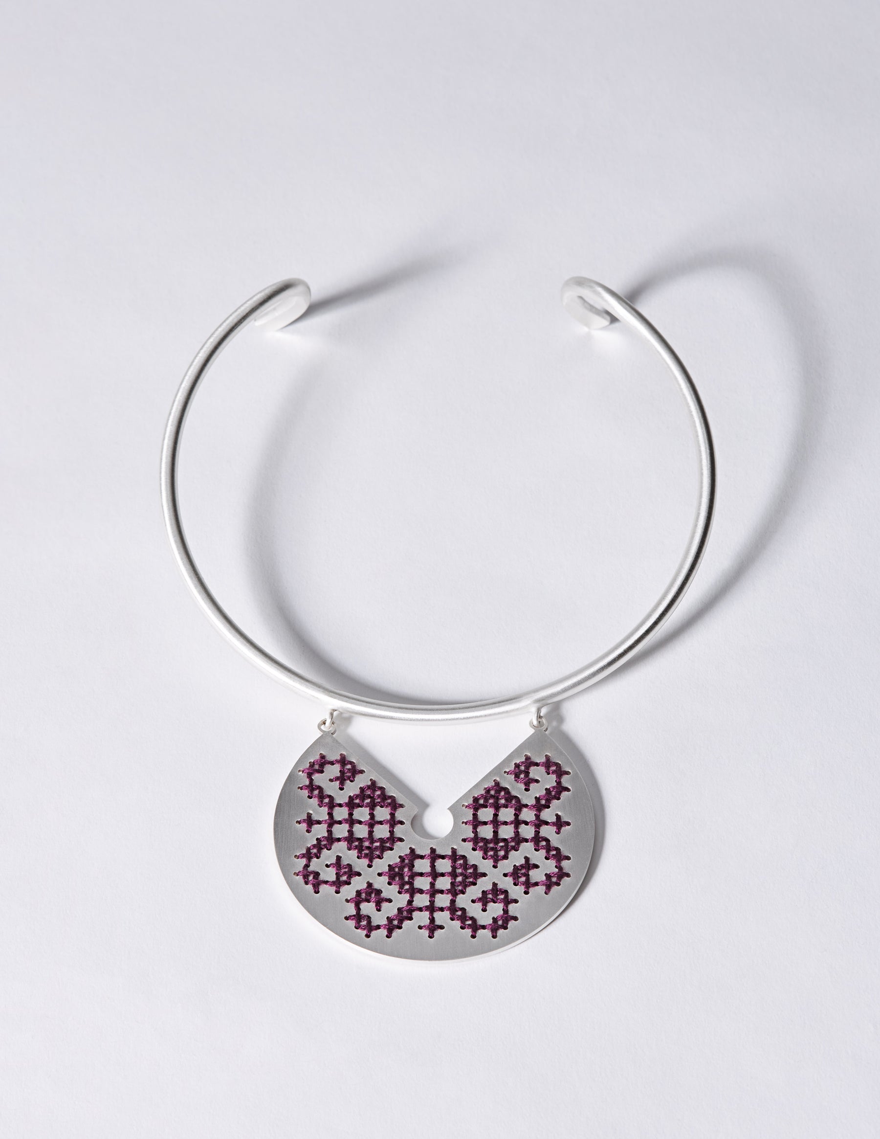 Snake Goddess Silver Necklace - CHARALAMPIA