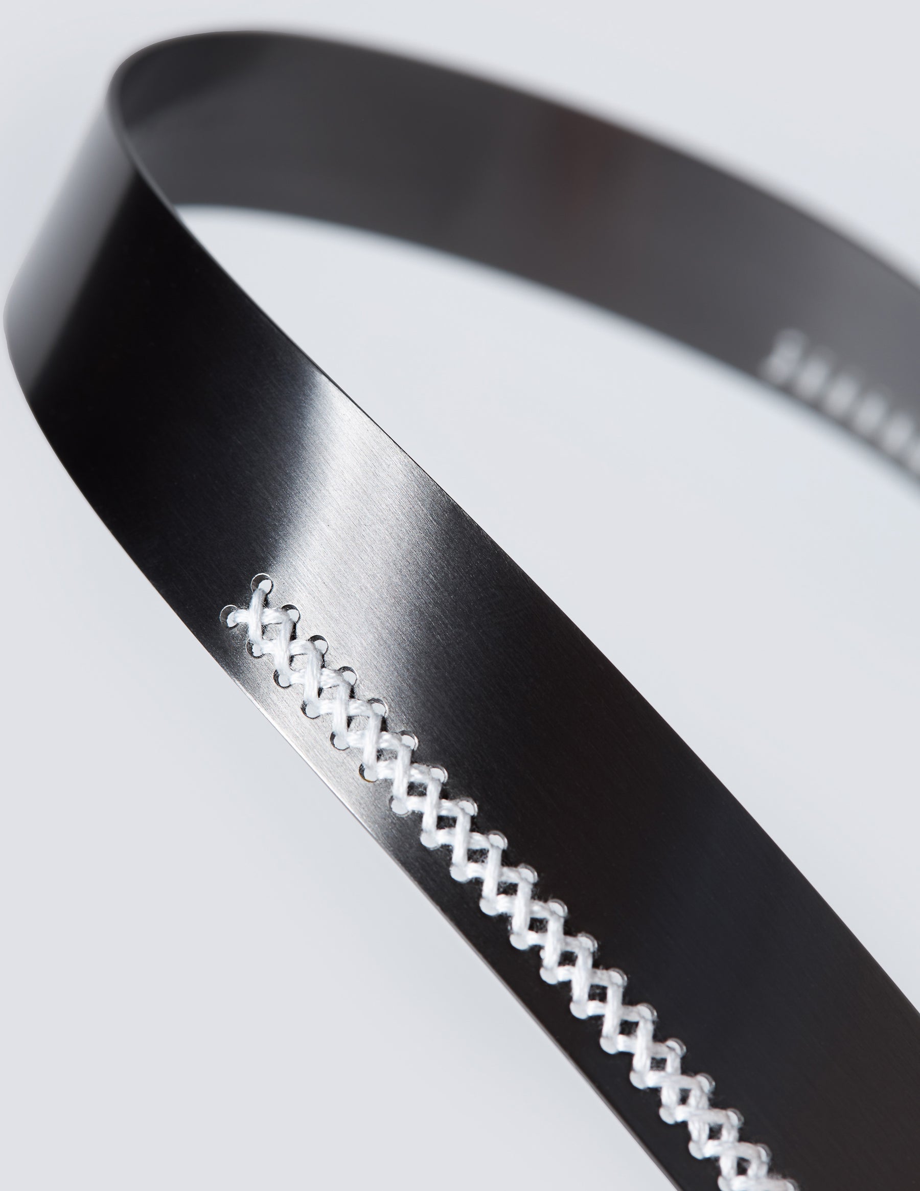 Untied Black Necklace - CHARALAMPIA