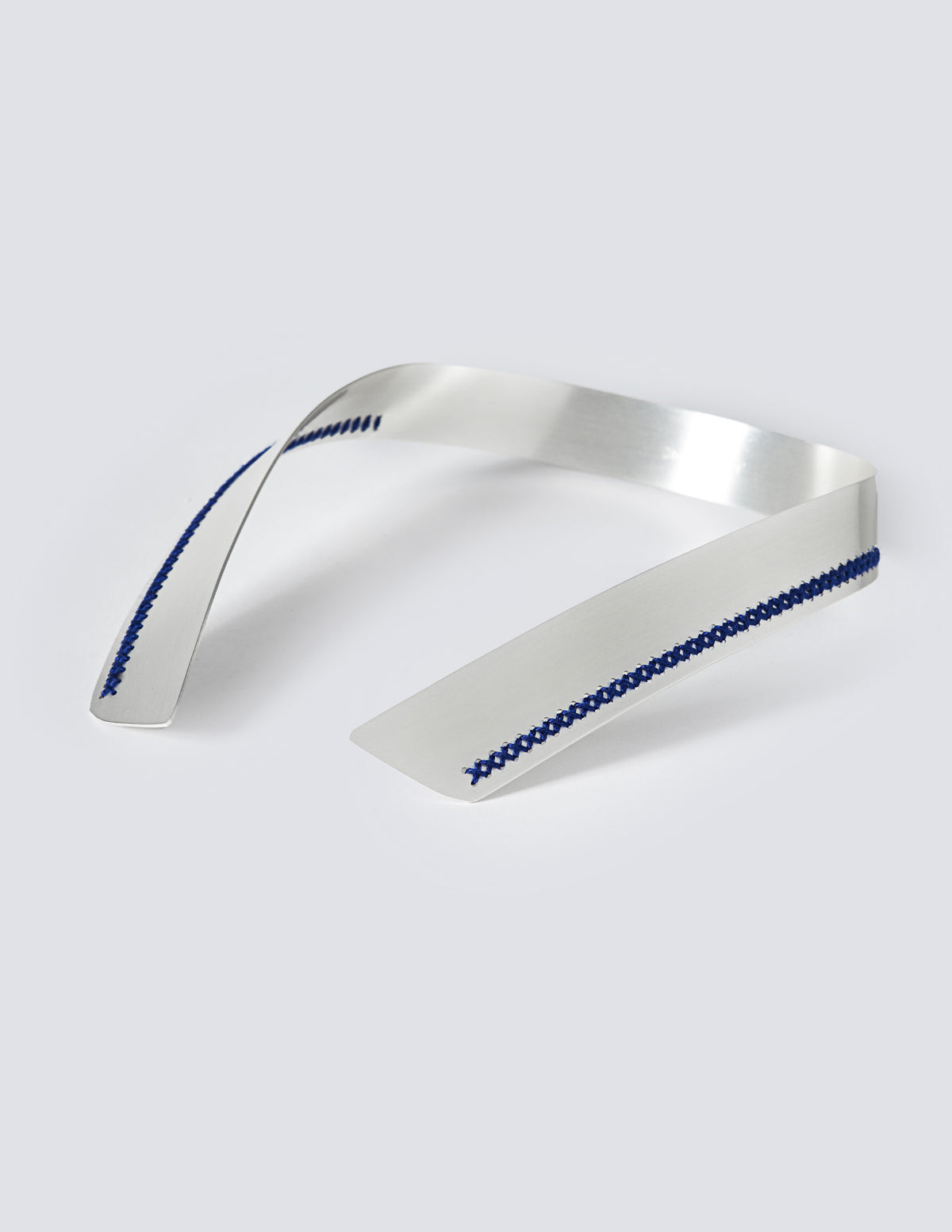 Untied Silver Necklace - CHARALAMPIA