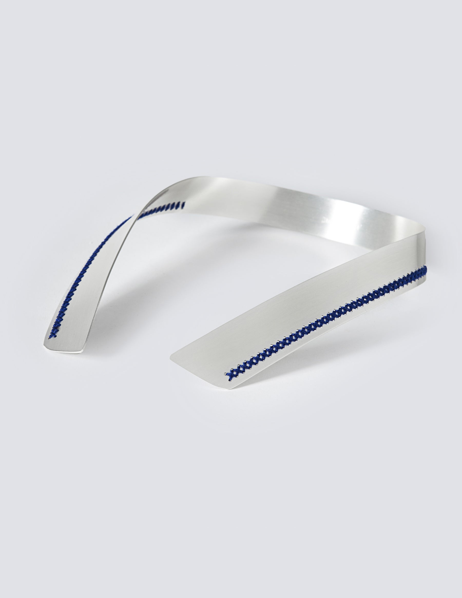 Untied Silver Necklace - CHARALAMPIA