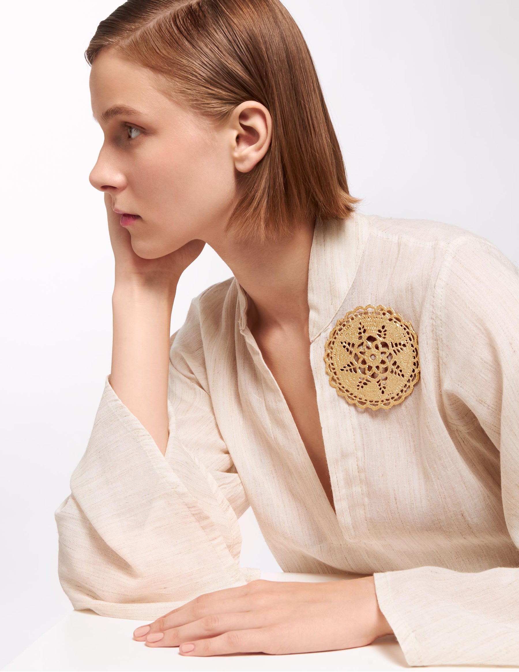 Whole brooch - CHARALAMPIA