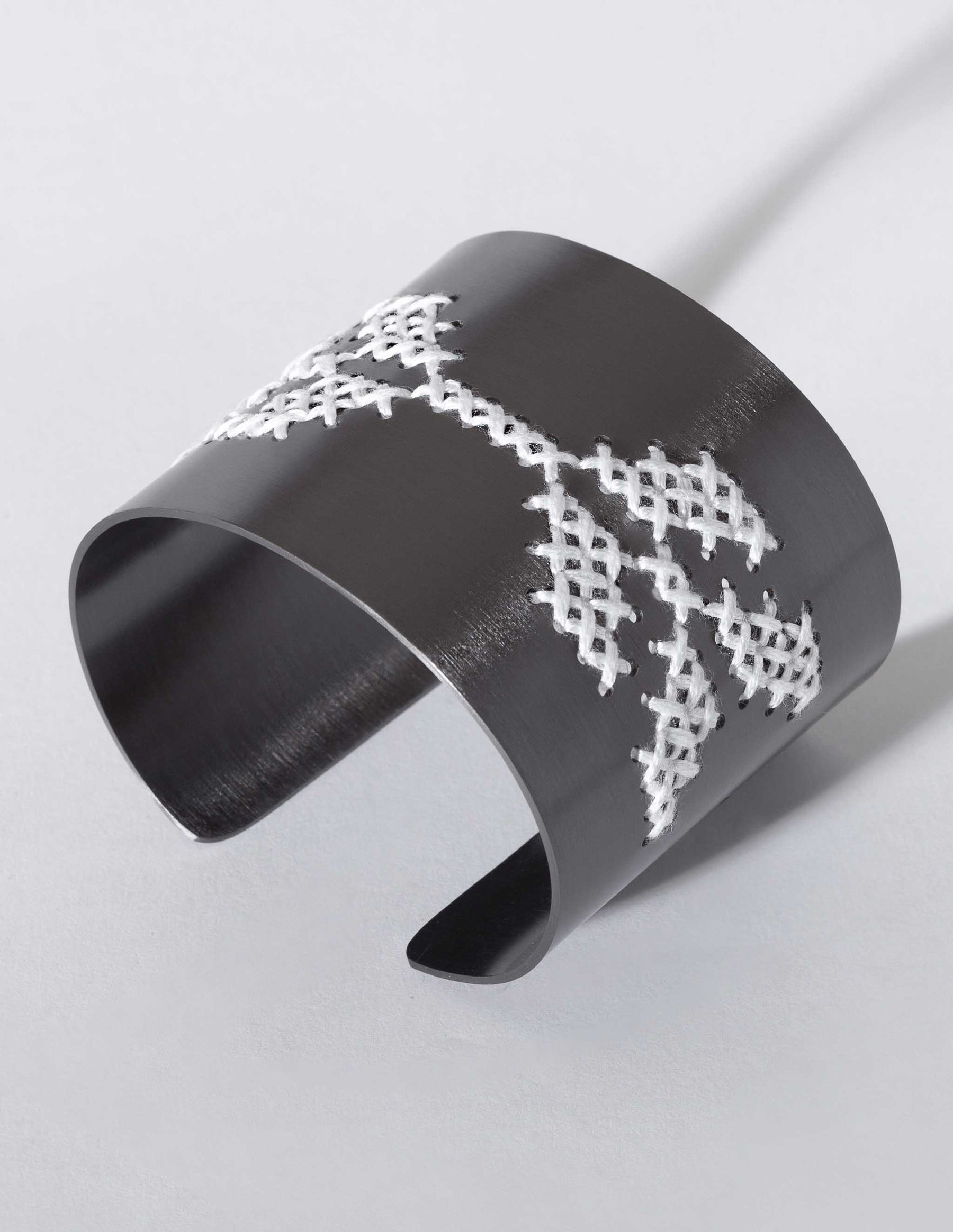 Wings Black Cuff - CHARALAMPIA