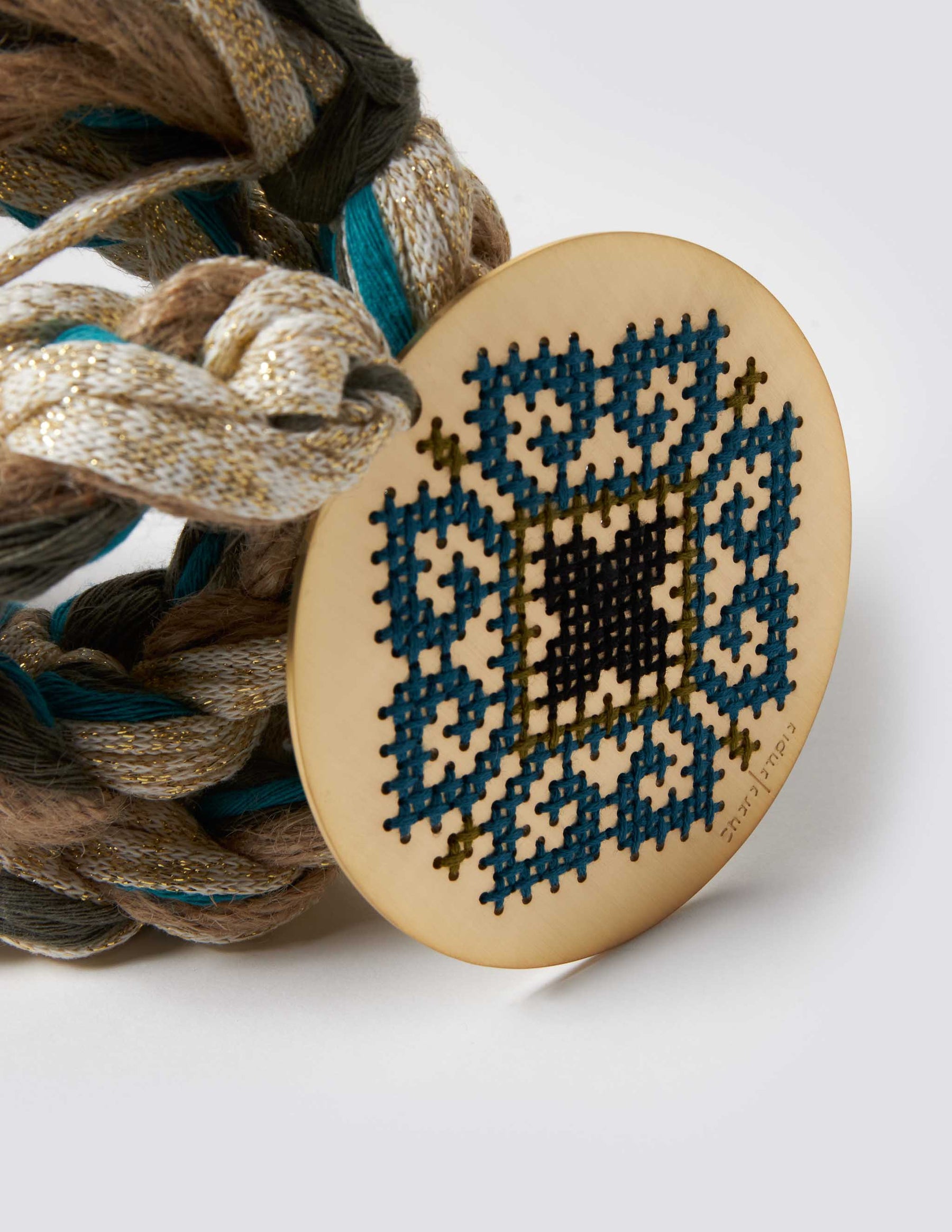 Zas Coffee Table Gold Charm - CHARALAMPIA