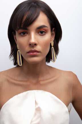 Hera Gold Earrings - CHARALAMPIA