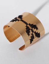 Wings Gold Cuff - CHARALAMPIA